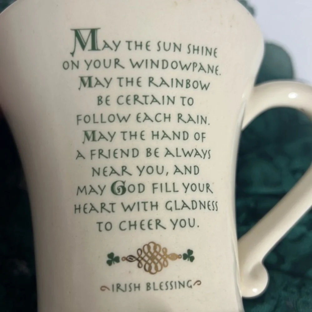 IRISH BLESSING COFFEE CUP